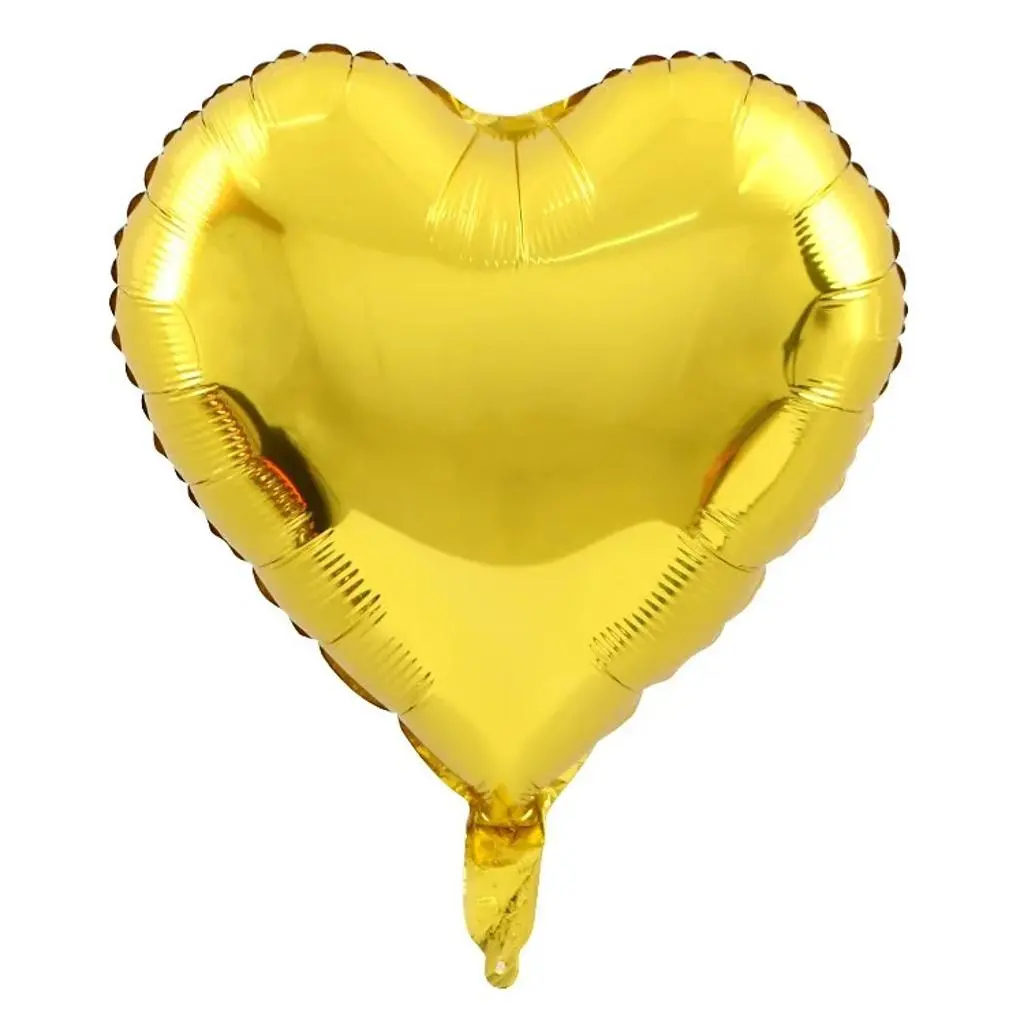 Golden Heart Balloon
